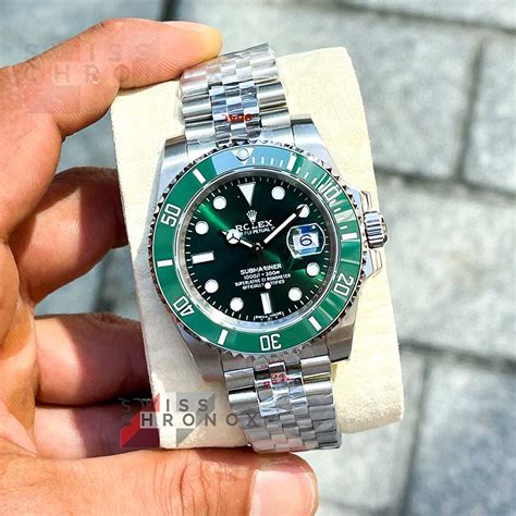 rolex hulk with jubilee|Rolex submariner Hulk.